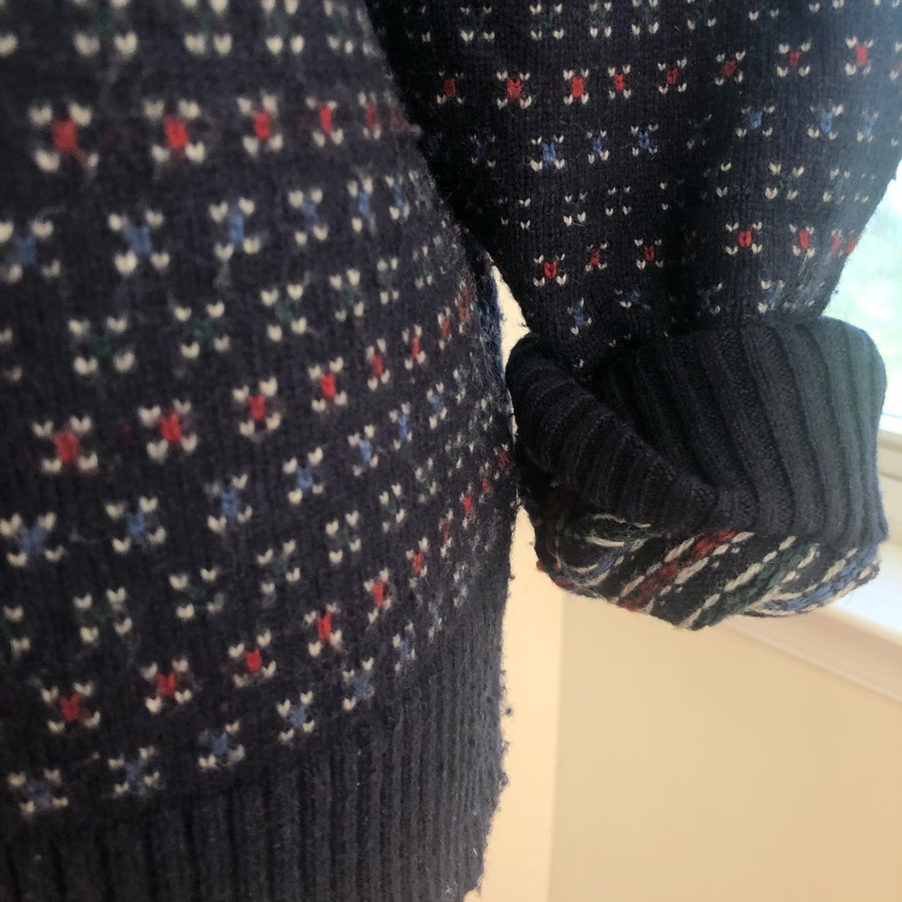 Gap Patterned Crew Neck Sweater - image 2